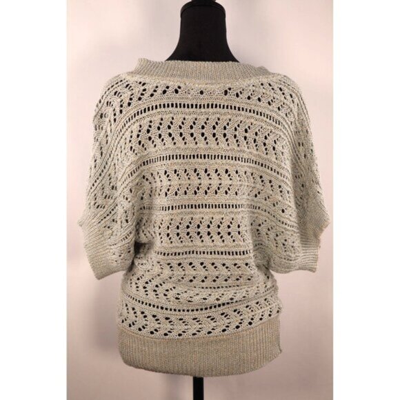 White House Black Market Open‎ Knit V-Neck Sweater Size XS - Picture 3 of 9